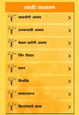 Marathi Vyakaran android App screenshot 2