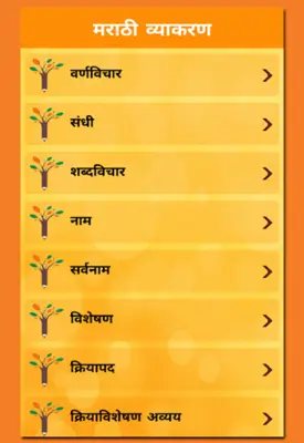 Marathi Vyakaran android App screenshot 3